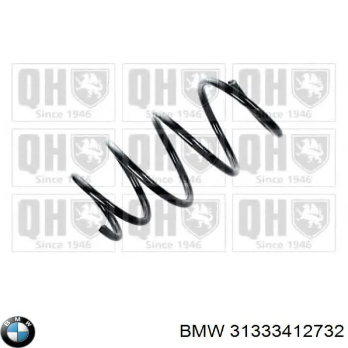 Пружина передня 31333412732 BMW