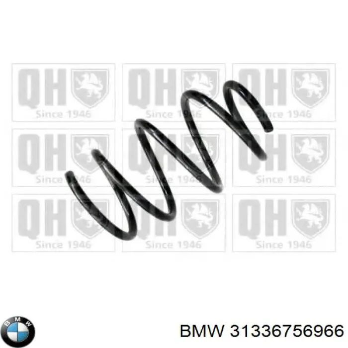 31336756966 BMW Пружина амортизатора передняя