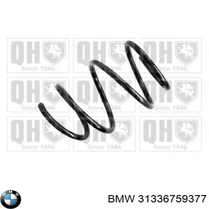 Пружина передня 31336759377 BMW