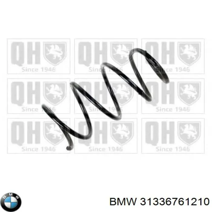 Пружина передня BMW 31336761210 ціна, від 33.12 USD
