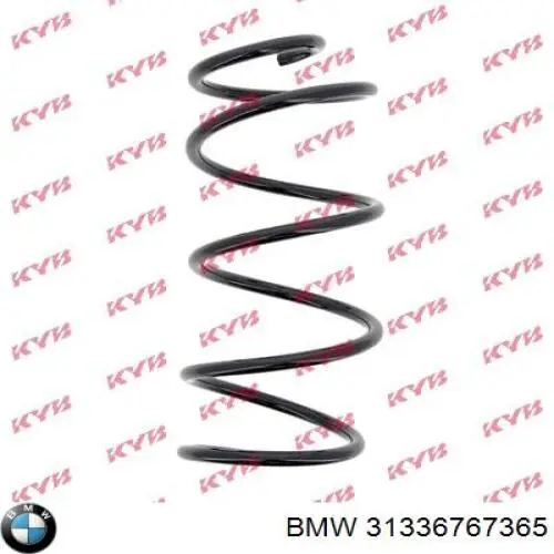 31336767365 BMW Пружина амортизатора передняя