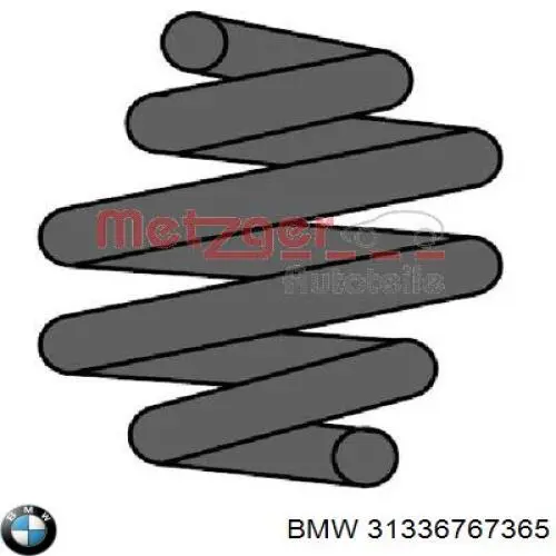 Пружина передня BMW 31336767365 ціна, від 21.00 USD