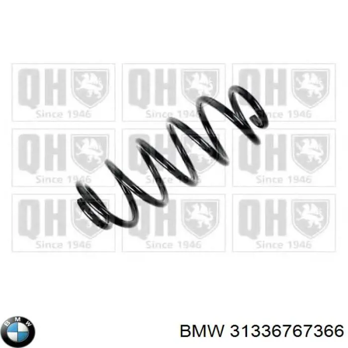 Пружина передня 31336767366 BMW