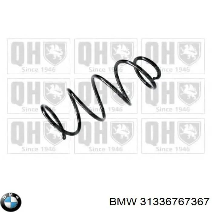31336767367 BMW Пружина амортизатора передняя