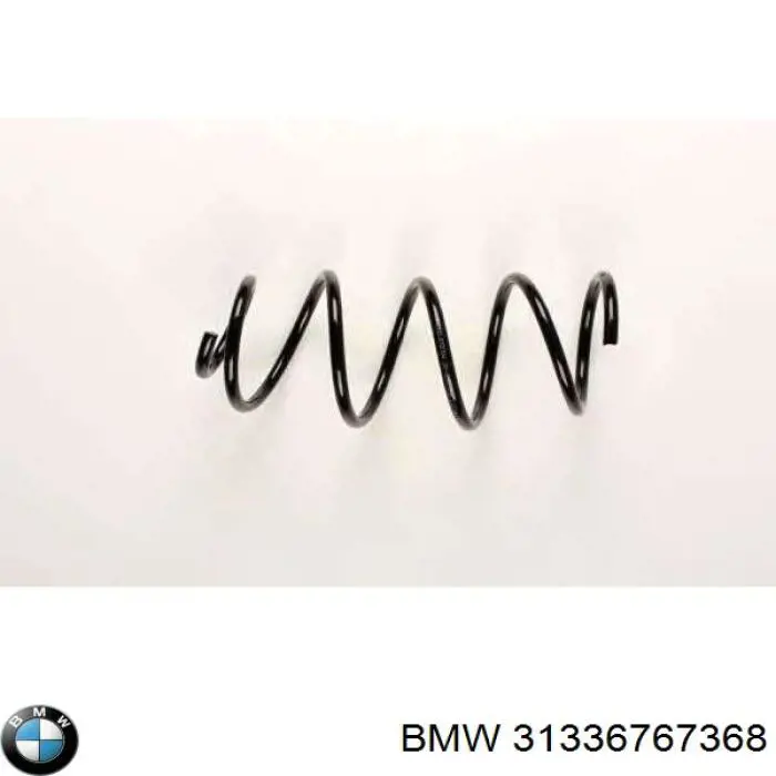 31336767368 BMW Пружина амортизатора передняя
