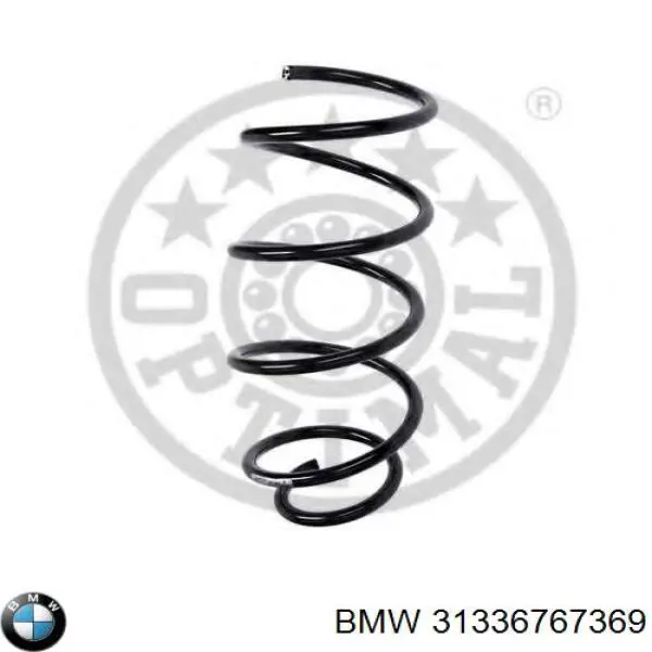 31336767369 BMW Пружина амортизатора передняя