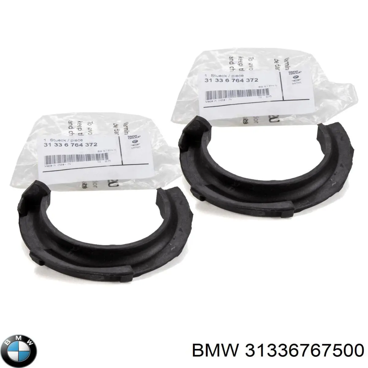 Проставка (гумове кільце) пружини передньої, верхня BMW 31336767500