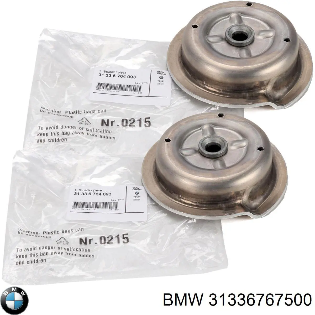 Проставка (гумове кільце) пружини передньої, верхня BMW 31336767500 ціна, від 10.13 USD