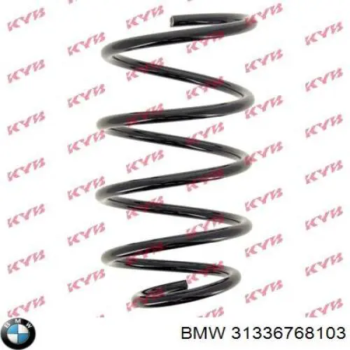 Пружина передня 31336768103 BMW