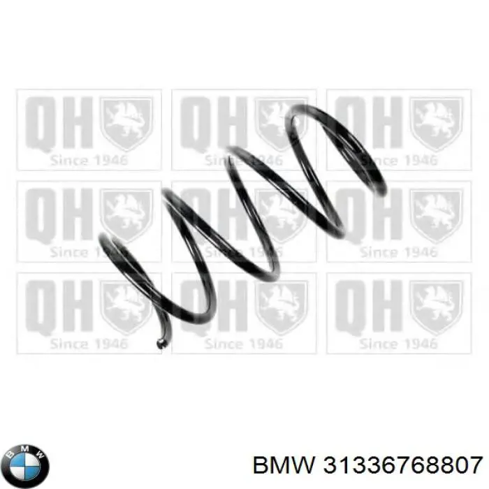 Пружина передня 31336768807 BMW