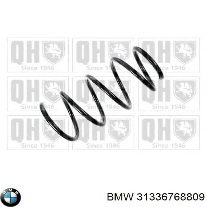 31336768809 BMW Пружина амортизатора передняя