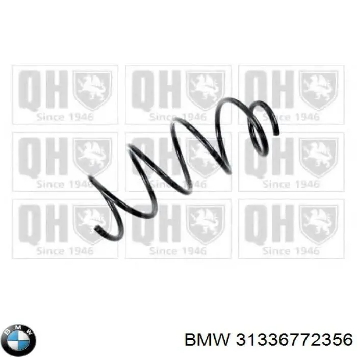 Пружина передня 31336772356 BMW