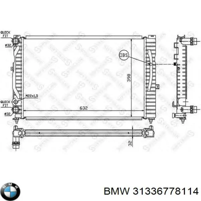 Купити 37299101 Bilstein Гвинтова пружина підвіска