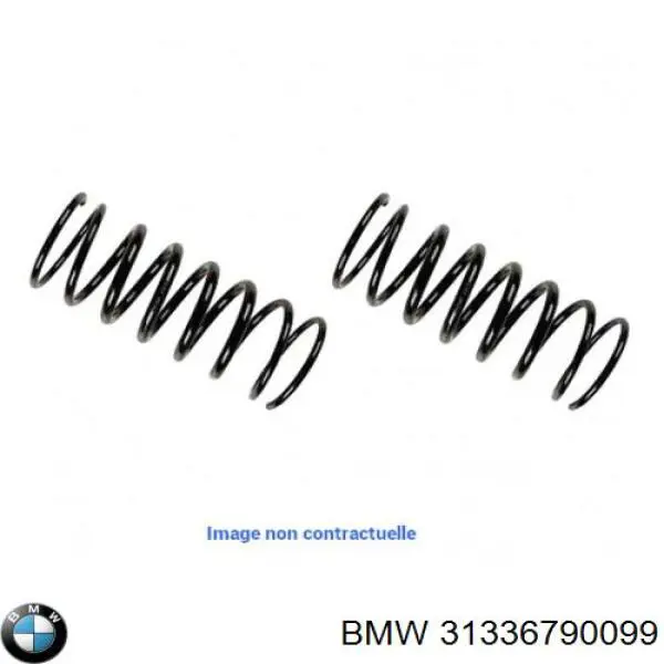 Пружина передня 31336790099 BMW