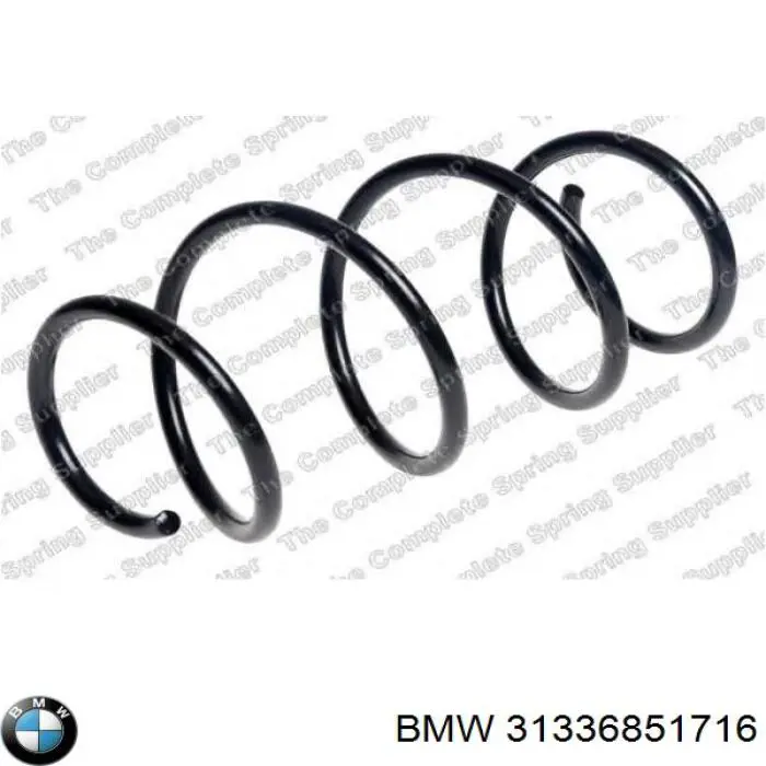 31336851716 BMW Пружина амортизатора передняя