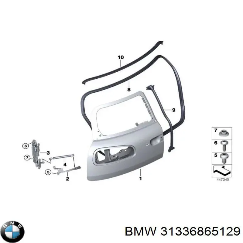 Буфер-відбійник амортизатора переднього + пильовик BMW 31336865129 ціна, від 25.70 USD