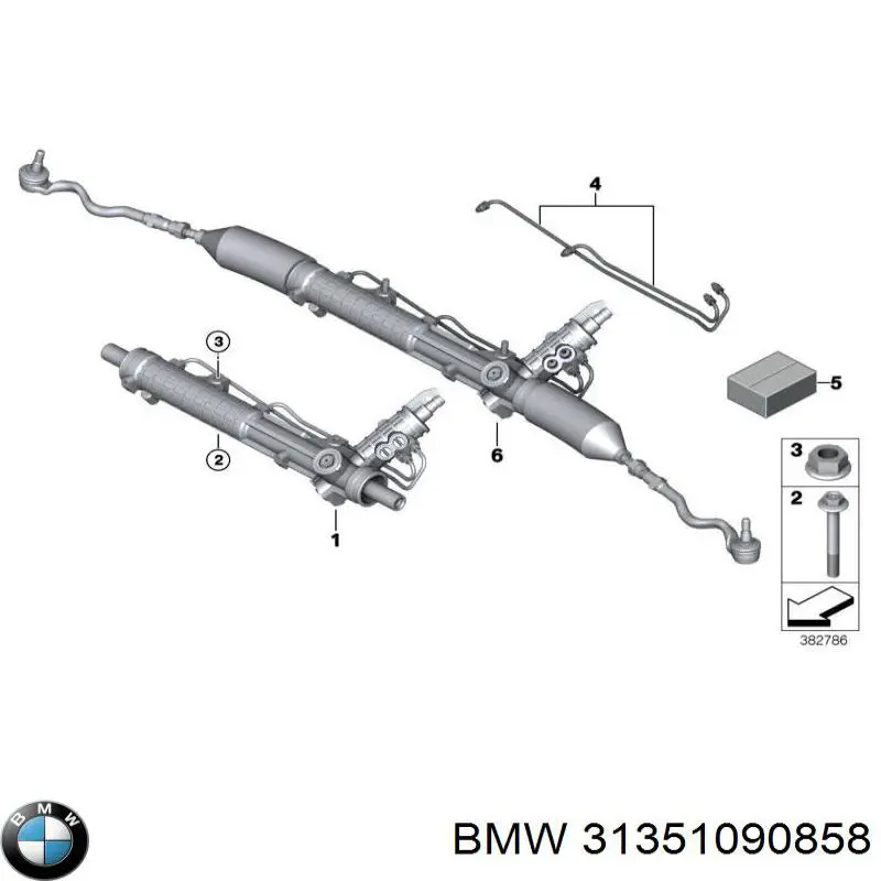 31351090858 BMW Стабілізатор передньої підвіски