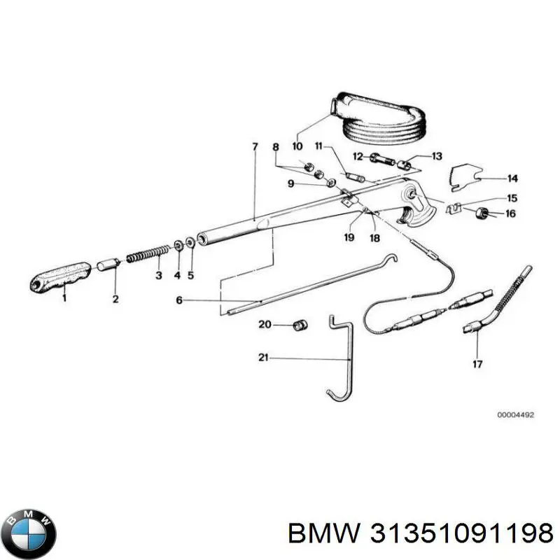 Стабілізатор передній стійкості BMW 31351091198 ціна, від 16.78 USD