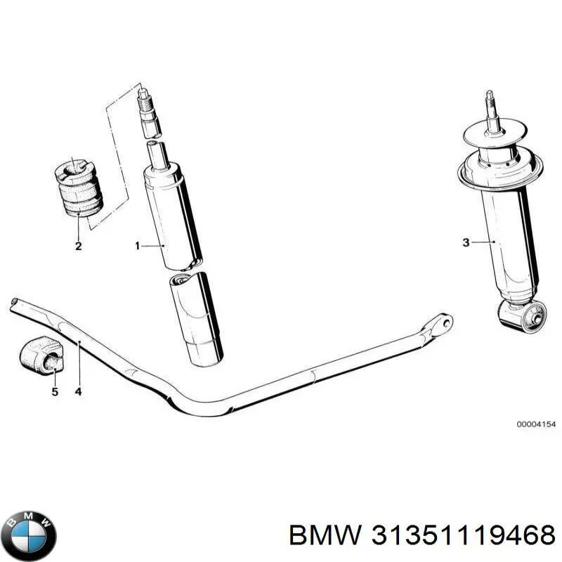 Купити 31351119468 BMW 