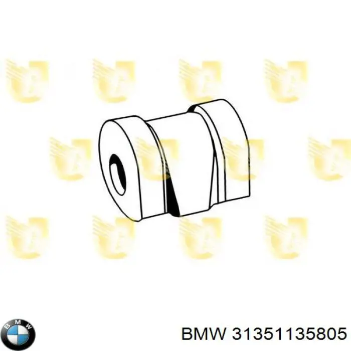 Купити 31351135805 BMW Подушка стабілізатора передня