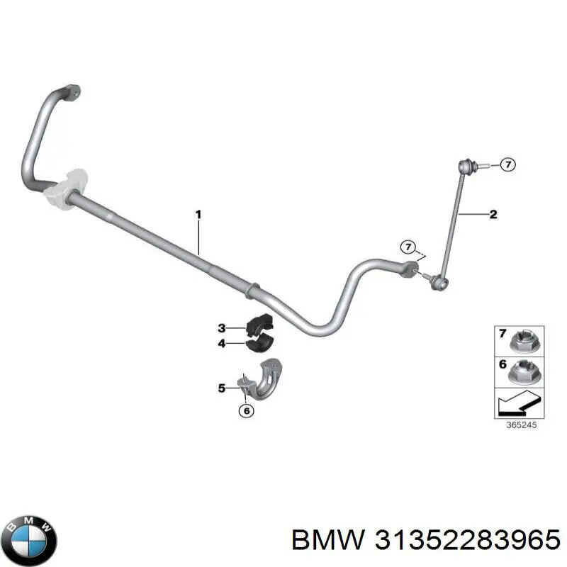31352283965 BMW 