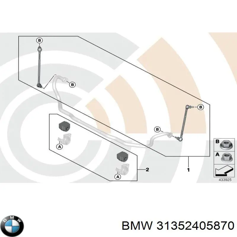 Купити 31352405870 BMW 