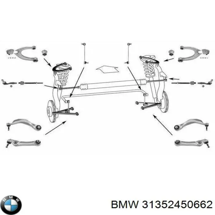  BMW 31352450662 ціна, від 38.00 USD