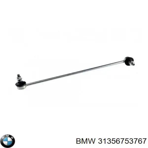 Стійка стабілізатора переднього, ліва 31356753767 BMW