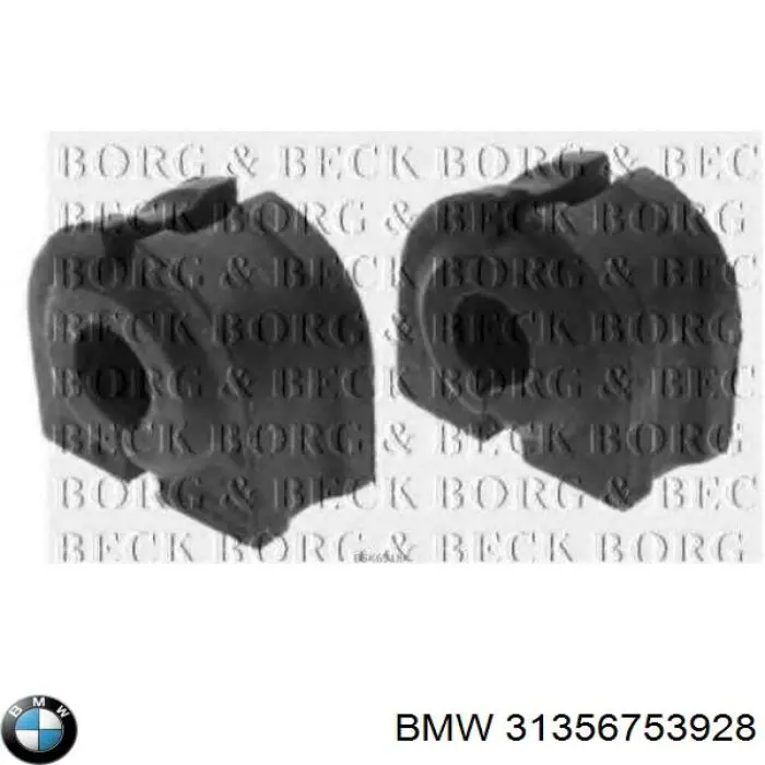 Втулка переднього стабілізатора 31356753928 BMW