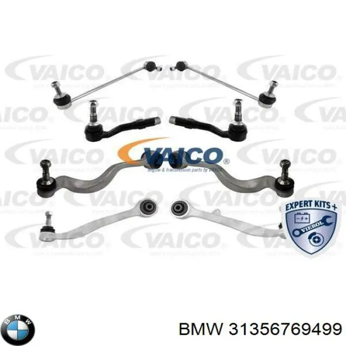 Стійка стабілізатора переднього, ліва 31356769499 BMW