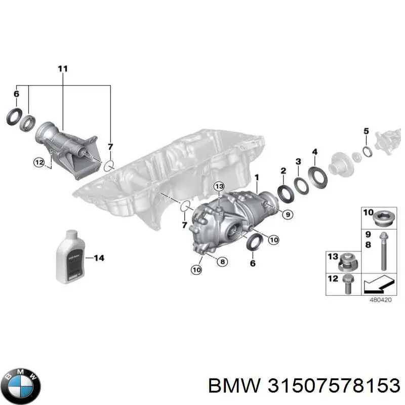  31507578153 BMW