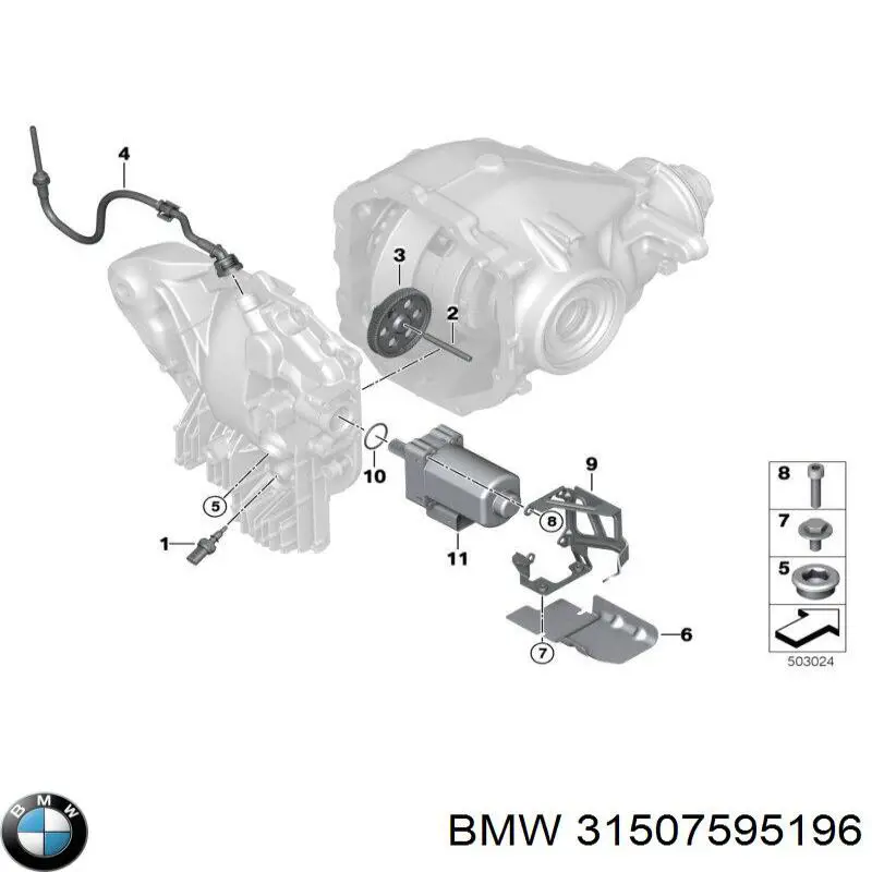 31507595196 BMW 