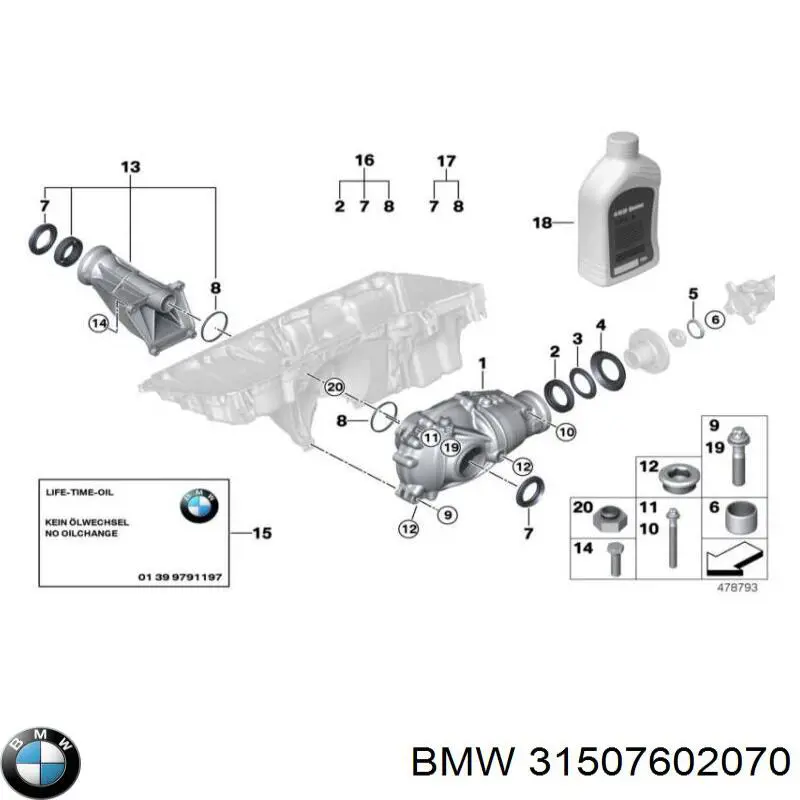  31507602070 BMW