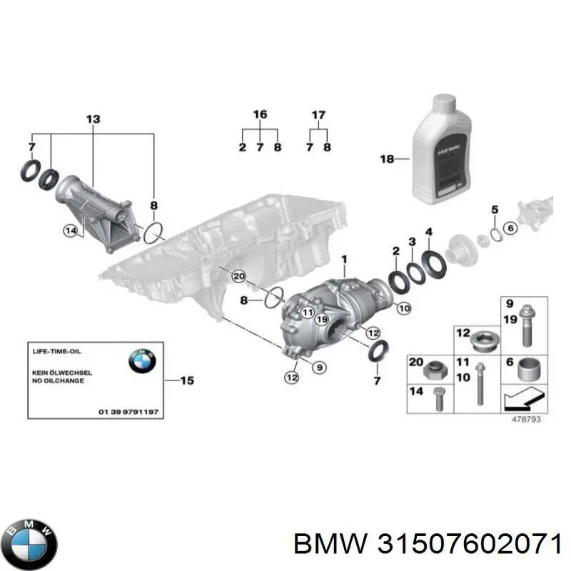  31507602071 BMW