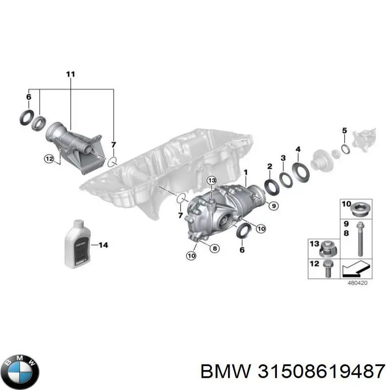  31508619487 BMW