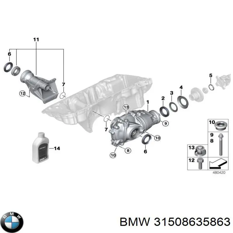  31508635863 BMW