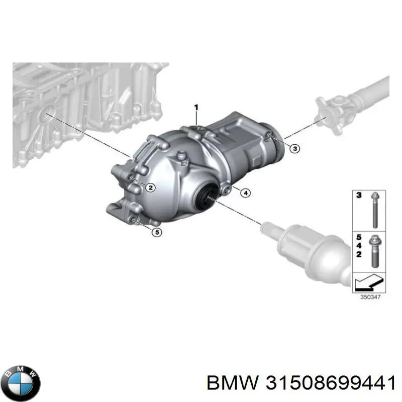 31508699441 BMW втулка механізму перемикання передач, куліси