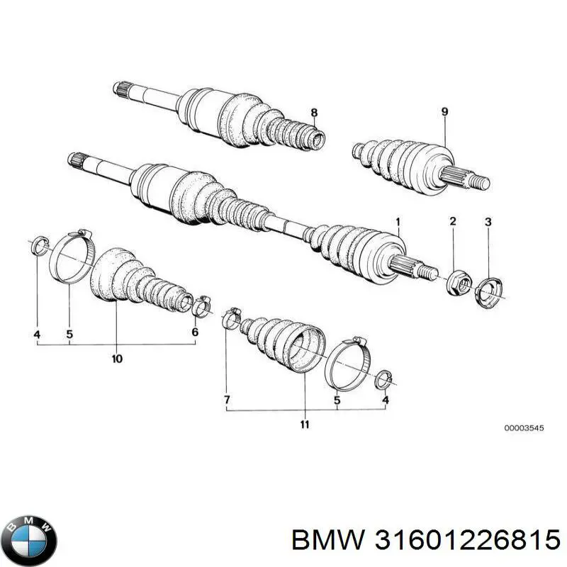 31601226815 BMW 
