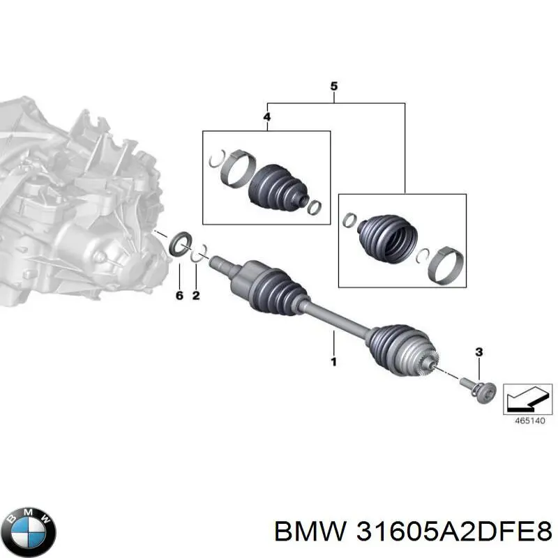  31605A2DFE8 BMW