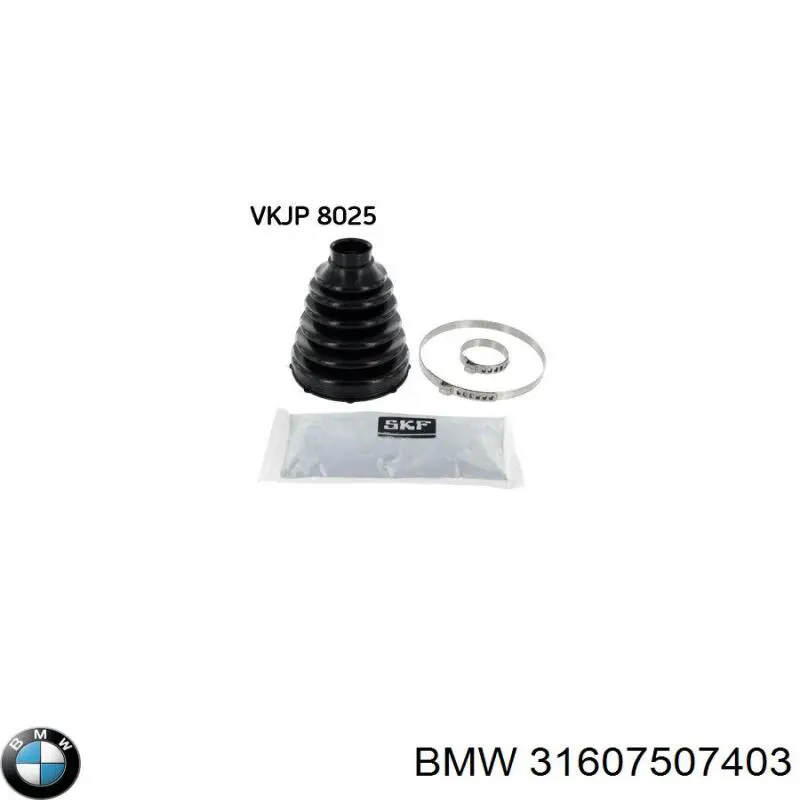 Пильник ШРУСа внутрішній, передній піввісі BMW 31607507403