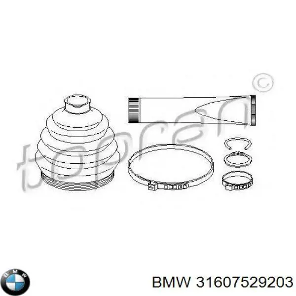 Пильник ШРУСа зовнішній 31607529203 BMW