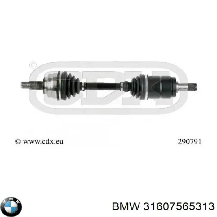 Привід передній лівий BMW 31607565313 ціна, від 86.07 USD