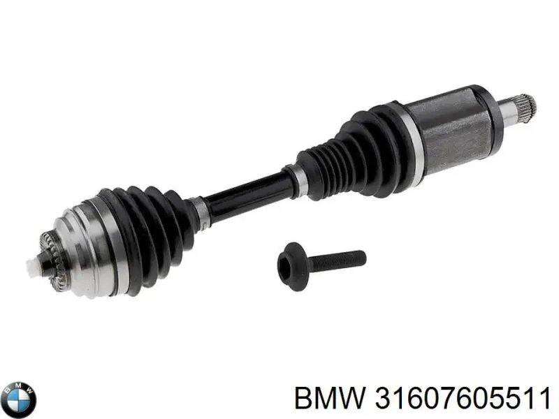 Купити 31607605511 BMW Ліва піввісь