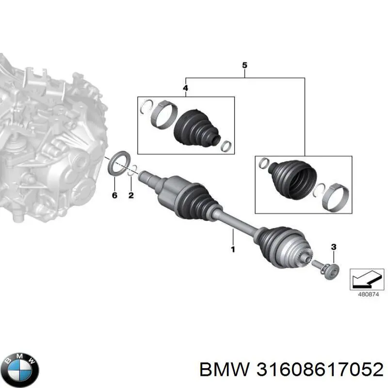 31608617052 BMW 