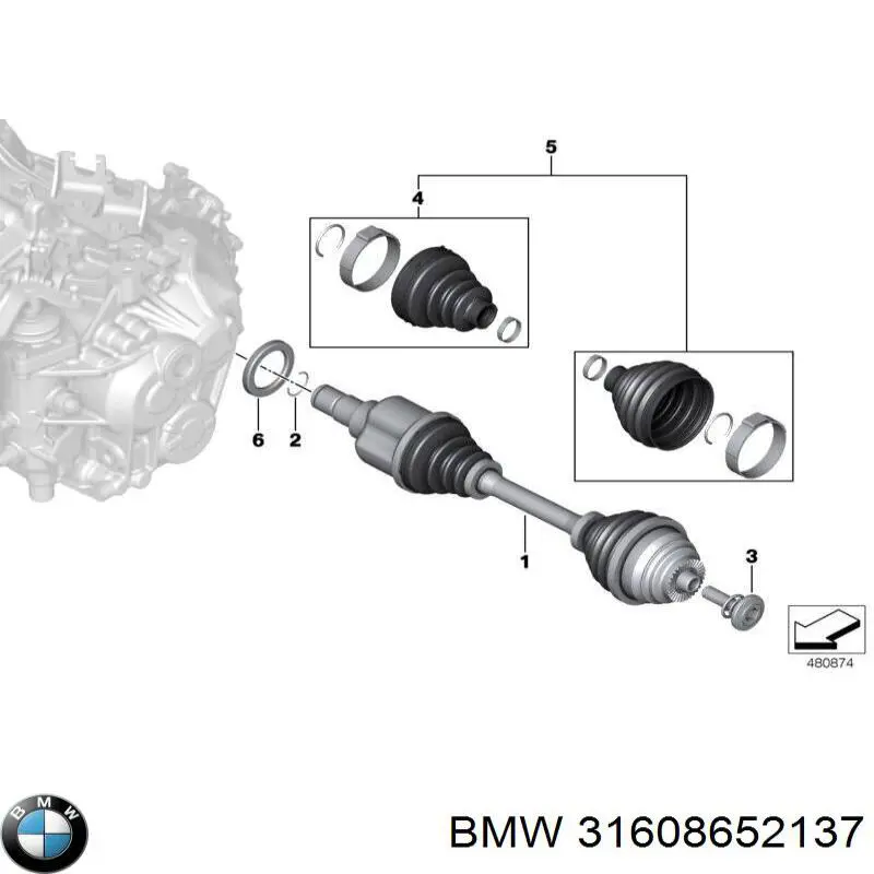31608652137 BMW 