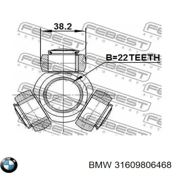 Піввісь передня, права NTY NPWBM190 ціна, від 134.15 USD