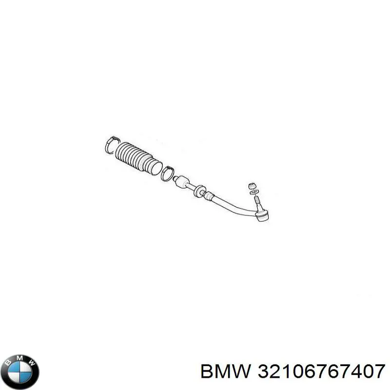 Клапан MPL рульової рейки BMW 32106767407