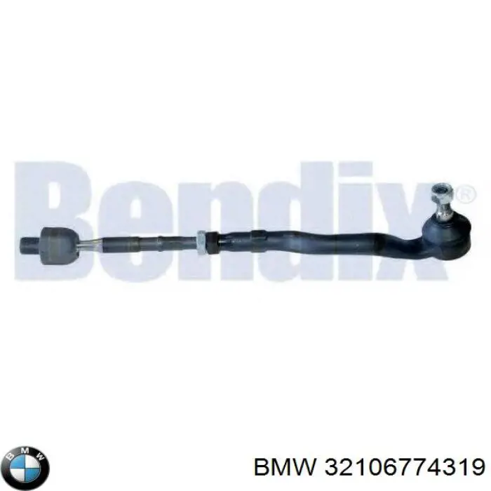 Тяга рульова в зборі, права BMW 32106774319 ціна, від 40.08 USD
