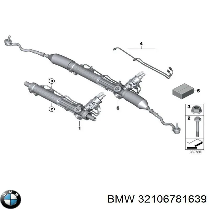 Болт переднього важеля BMW 32106781639 ціна, від 20.38 USD