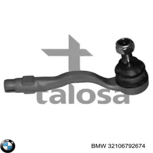 Наконечник рульовий BMW 32106792674 ціна, від 26.51 USD